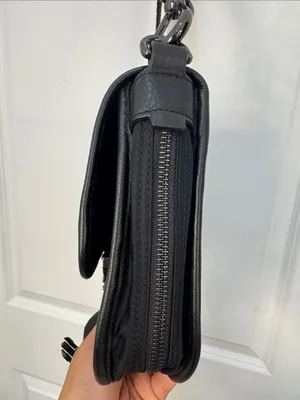 Lululemon Now & Always Crossbody bag Black Nylon Leather Trim thumbnail 8