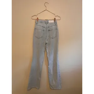 PacSun Pintuck High Waisted Jeans Womens Size 24 Indigo Blue‎ Bootcut Buttonfly thumbnail 5