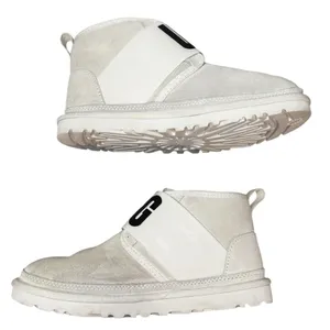 UGG White Neumel II Graphic Lined Ankle Boots With Box size 6 thumbnail 2