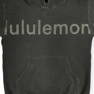 Lululemon | 10 | All Yours Hoodie *Graphic Black on Black Logo Sweatshirt W3DLTS thumbnail 9