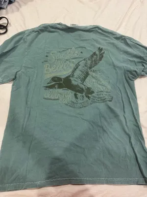 Speckle Bellies T shirt Green Size L thumbnail 2