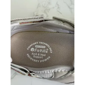 Fitville Diabetic Shoes Mary Jane Sneakers Womens SIZE 7 Extra Wide Beige NWT thumbnail 8