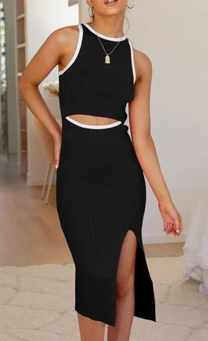 Black Midi Dress thumbnail 1