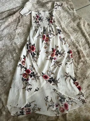 Floral Hi Low Dress thumbnail 1