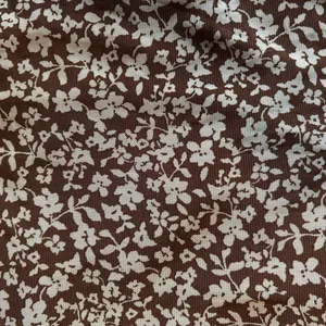 NWOT Le Lis Collection Brown Floral Bodysuit thumbnail 5