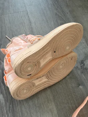 Nike SF Air Force 1 High Peach Pink Tan Women’s 9.5 Sneakers thumbnail 5