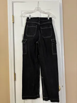 Wild Fable Cargo Pants Black thumbnail 6