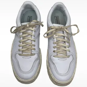 Puma Eris Fantasy Leather Lace-up Sneakers Women’s Size 9 White-Whisper White thumbnail 3