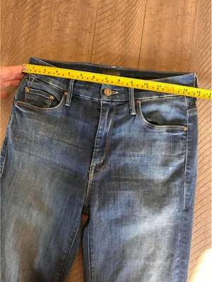 MOTHER Denim The High Waisted Looker Ankle Fray in Not Rough Enough Women’s size 26 thumbnail 10