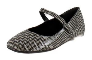 Vionic Alameda Mary Jane Women's Flats Black Suede Size 6 thumbnail 1