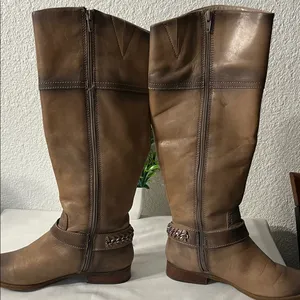 Alex Marie Tan Over the Knee Bootsus used good condition thumbnail 8