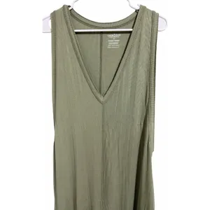 Imbodhi Sonnet‎ Ribbed Jumpsuit Green Women's Size Medium thumbnail 3