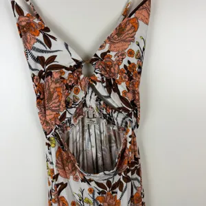 Maaji Floral Cutout Maxi Dress Medium Swim Coverup Beachy Vacation Tropical‎ thumbnail 5