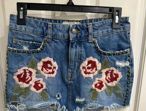 Free people mini skirt  thumbnail 1