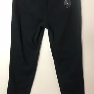 Playboy by pac-sun black button fly high waisted denim jeans size 27 cute‎ thumbnail 11