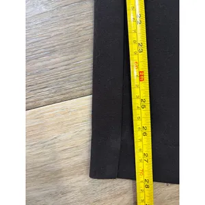 Anthropologie High Rise Skinny Pants Black Stretch Minimalist Size 8 thumbnail 7
