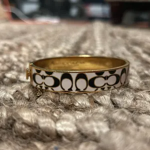 COACH
Quilted C Hinged Bangle Bracelet thumbnail 7