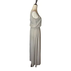 Show Me Your Mumu Taupe Nude Kendall Maxi Side‎ Slit Gown Dress Size XS thumbnail 4