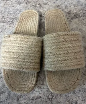 Of Origin Natural Jute Slide Sandals - Beige 9 thumbnail 1