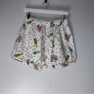 8 oak lane pajamas 2 Piece Shorts Long Sleeve Top‎ Campaign Print Cotton Medium thumbnail 6