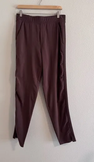 Athleta Jogger Pants in Deep Brown thumbnail 1