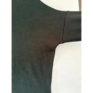 Rag and Bone Black Mock Neck Button Back Knit Sweater Long Sleeve Drop Shoulder thumbnail 7