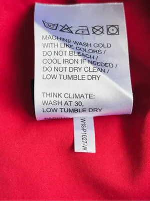 Women's Paskho tie waist Serene jogger magenta size small thumbnail 4