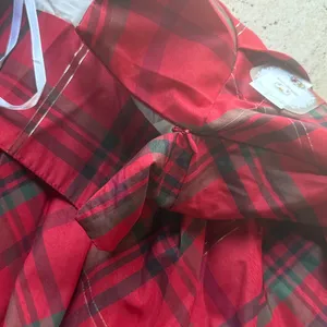 NWT Disney Red Plaid A-Line Skirt S satin taffeta toule christmas 28”waist thumbnail 11