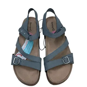 Baretraps Sandals Size 10 M Paddy Grey Hook Loop Closure Arch‎ Support NWT thumbnail 2