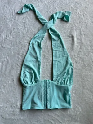 Outcast Clothing Charlee Top Ice Blue thumbnail 4