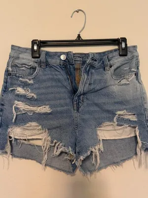 American Eagle Mom Short Denim Shorts thumbnail 2