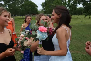prom dress/formal dress Blue Size 4 thumbnail 5