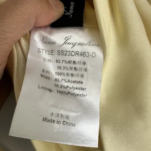 Nana Jacqueline Caroline Dress in Butter Yellow sz Small thumbnail 11