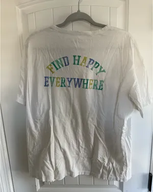 Aerie White Graphic T-Shirt  thumbnail 4