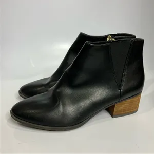 Dr. Scholl’s black tumbler ankle boots faux leather women’s size‎ 10 business thumbnail 4