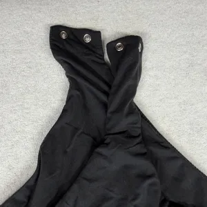 SKIMS Fits Everybody High Neck Bodysuit Black Onyx Sleeveless Thong Small/Medium thumbnail 4