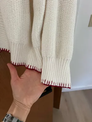 Hollister knit patriotic sweater thumbnail 7