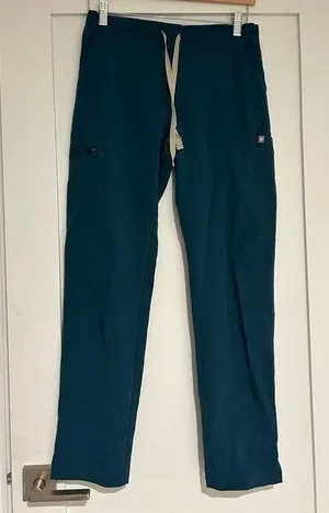 Dark Turquoise Yola Scrub Pants thumbnail 1