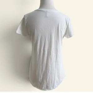 Michelle by Comune Radiate Love White Graphic Tee, Size XS, MSRP $25 thumbnail 3