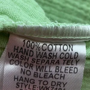 Umgee USA Lime Green Cotton Gauze Wide Leg Cropped Pants Plus Size XL WK7184 thumbnail 7