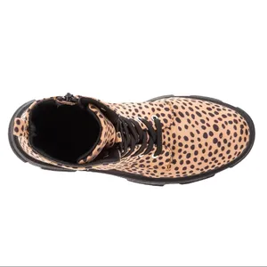 Olivia Miller  Normie leopard print combat boots thumbnail 5