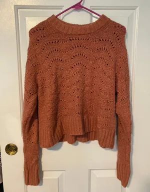 American Eagle Pink Sweater thumbnail 2