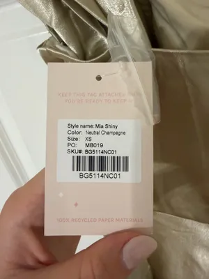 Birdy Grey Mia Dress Neutral Champagne thumbnail 7