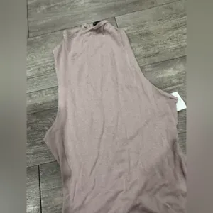 Naked Wardrobe Taupe Maxi Dress thumbnail 7