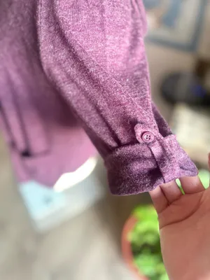 French Connection Purple Open Front Cardigan thumbnail 4
