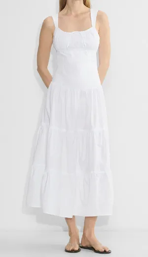 Aritzia White maxi dress thumbnail 1