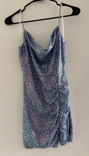 Windsor Sequin Homecoming Dress thumbnail 1