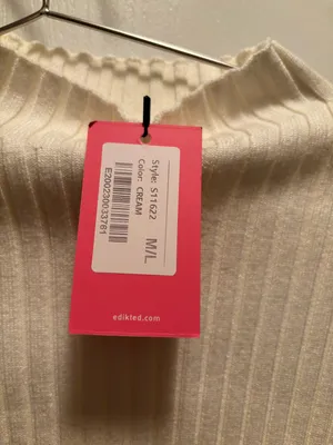 Edikted cropped sweater top thumbnail 2