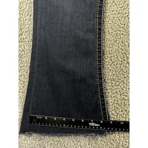 Seven 7 Bootcut Jeans‎ Women 31 Low Rise Thick Stitch Western Festival Y2K Biker thumbnail 6