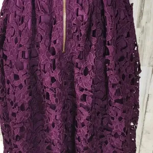 Love...Ady Lace Fit Flare Lined Purple Dress NWT v6x thumbnail 7